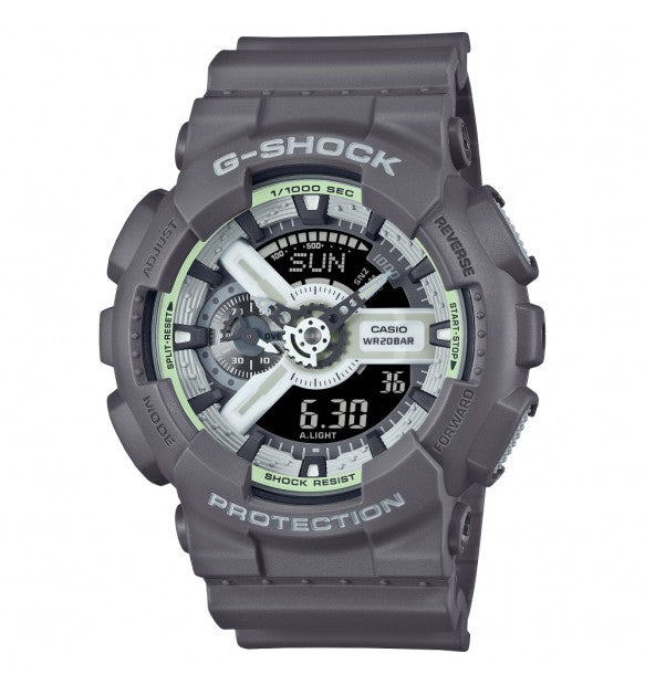 Orologio Uomo G-Shock 110 Series Grigio GA-110HD-8AER