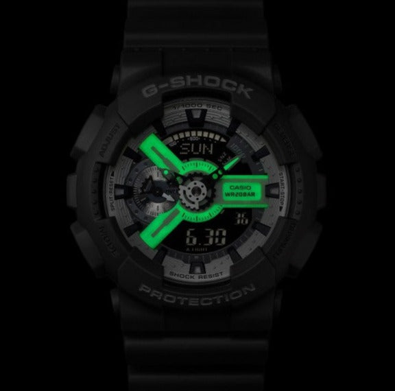 Orologio Uomo G-Shock 110 Series Grigio GA-110HD-8AER