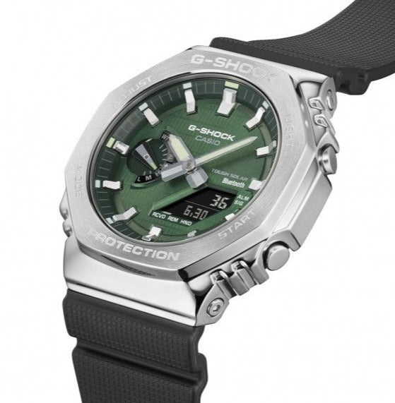 Orologio Uomo G-Shock Bluetooth Nero e Verde GBM-2100A-1A3ER