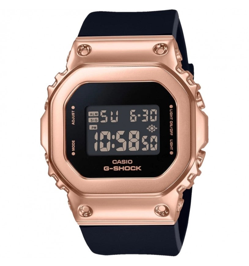 Reloj G-Shock Mujer Negro y Rosa GM-S5600PG-1ER