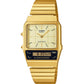 Orologio Uomo Vintage Edgy Dorato AQ-800EG-9AEF
