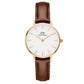 Classic Petite St Mawes 28 mm Reloj dorado rosa para mujer DW00100231