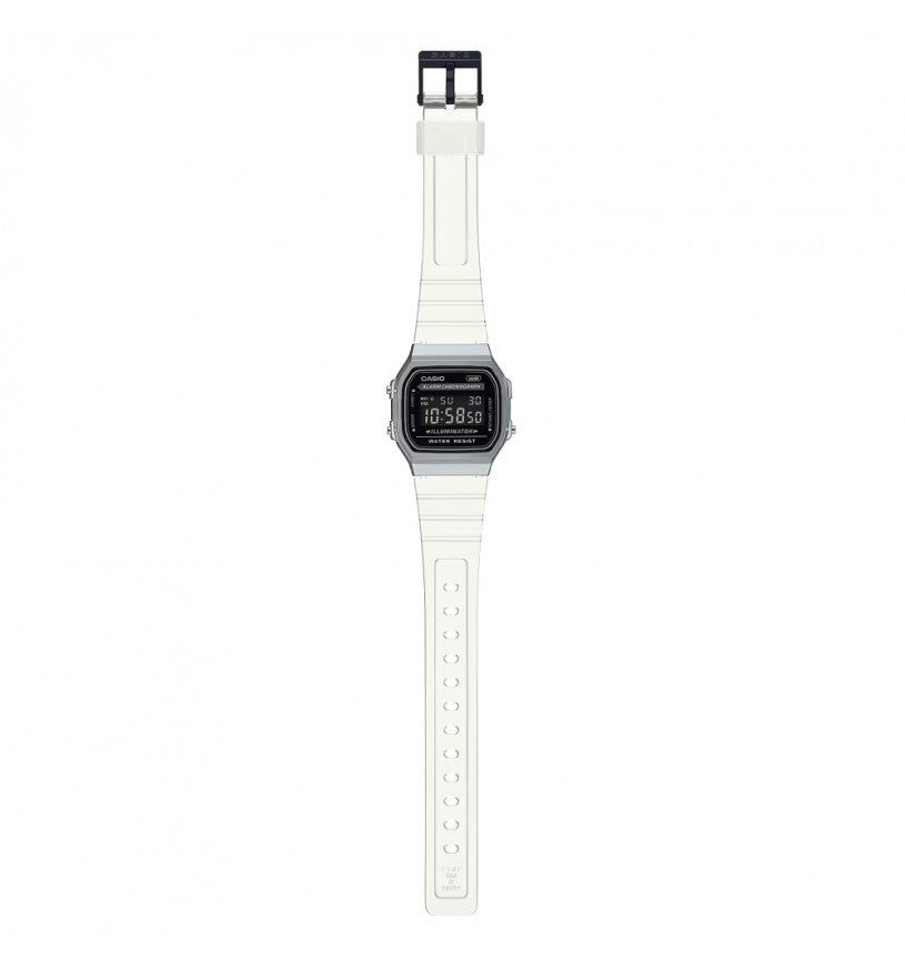 Reloj casio vintage fashion transparente