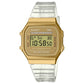 Orologio Vintage Iconic Trasparente e Dorato A168XESG-9AEF