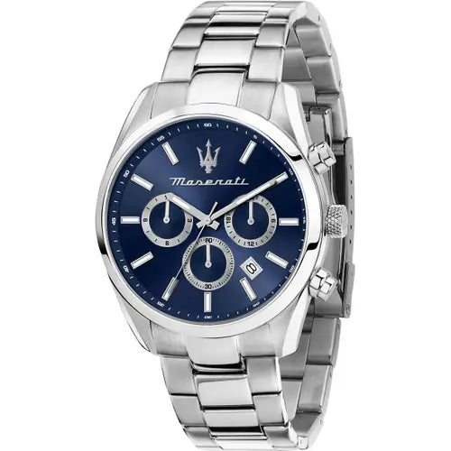 Orologio Uomo Attrazione Acciaio e Blu R8853151005