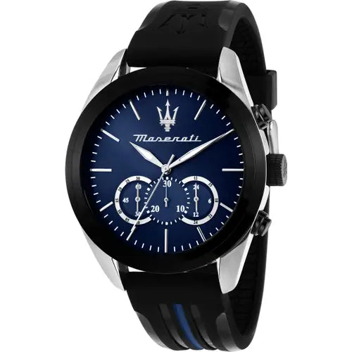 Orologio Uomo Traguardo Nero e Blu R8871612044