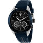 Orologio Uomo Traguardo Blu e Nero R8871612046