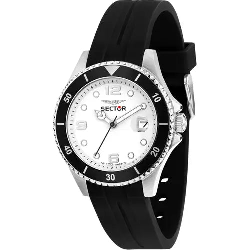 Orologio Uomo 230 Acciaio, Bianco e Nero R3251161057