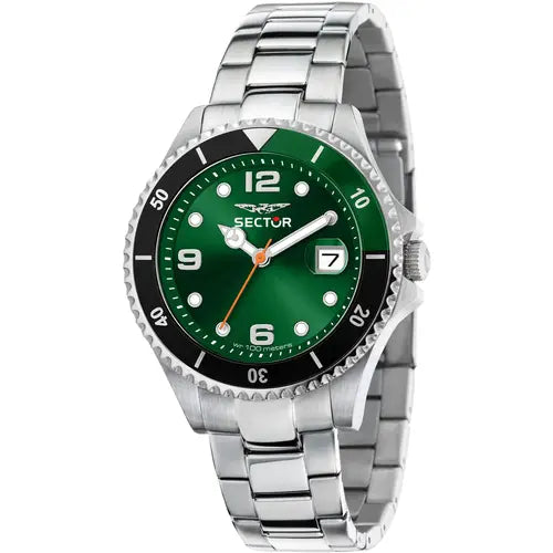 Orologio Uomo 230 Acciaio, Nero e Verde R3253161050