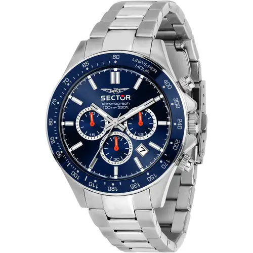 Orologio Uomo 230 Acciaio e Blu R3273661037