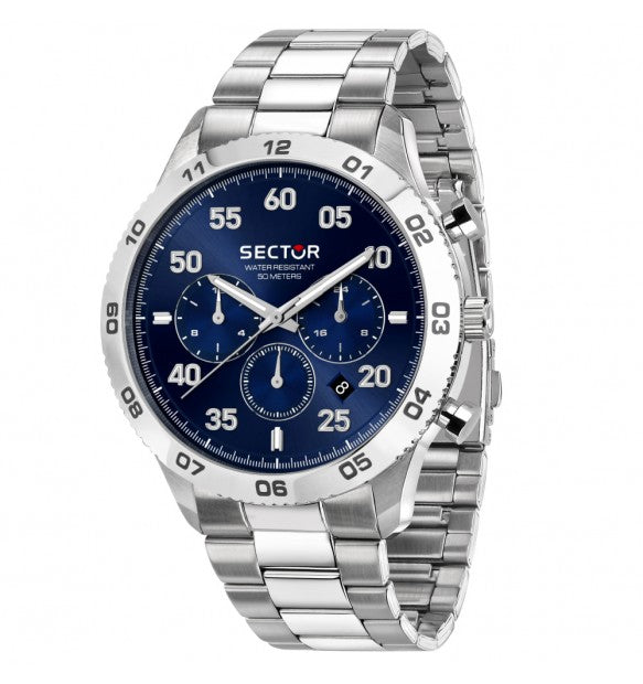 Orologio Uomo 270 Acciaio e Blu R3253578033