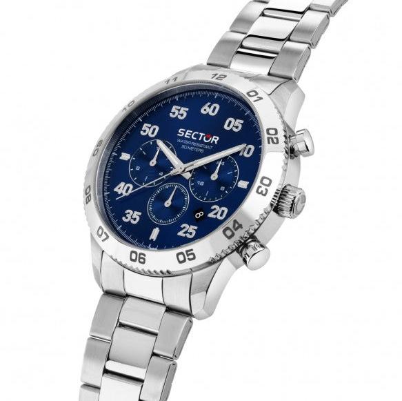 Orologio Uomo 270 Acciaio e Blu R3253578033