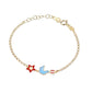 Bracciale Bambino Dorato Circo con Foca e Stellina PMG165