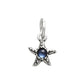 Charm Stella Marina con Pietra Siamite Blu 10975