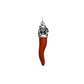 Charm Amuleti Cornetto Rosso Dea della Fortuna 10988