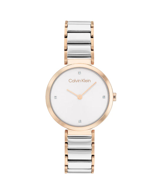 Timeless Minimalistic T-Bar Bicolor Reloj para mujer 25200139