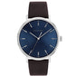 Timeless Modern Mesh Steel, reloj para hombre azul y marrón 25200052