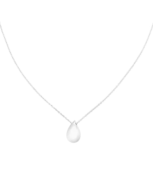 Collana Sculptural Drops Argentata Goccia 35000083