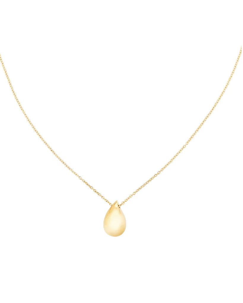 Collana Sculptural Drops Dorata Goccia 35000084