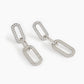 Cenicienta Rock Flat Oval Pendientes 563465