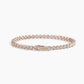Pulsera Rosato Tennis Stupendous Thought Zirconia Heart 533511
