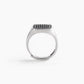 Anillo de hombre con tachuelas First Captain 523220