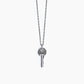 Collar de llave con tachuelas para hombre 553439