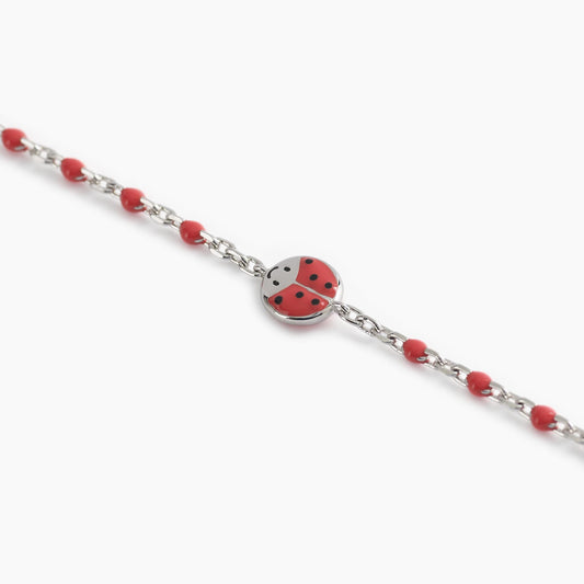 Pulsera Fortunella Mariquita Roja 533482