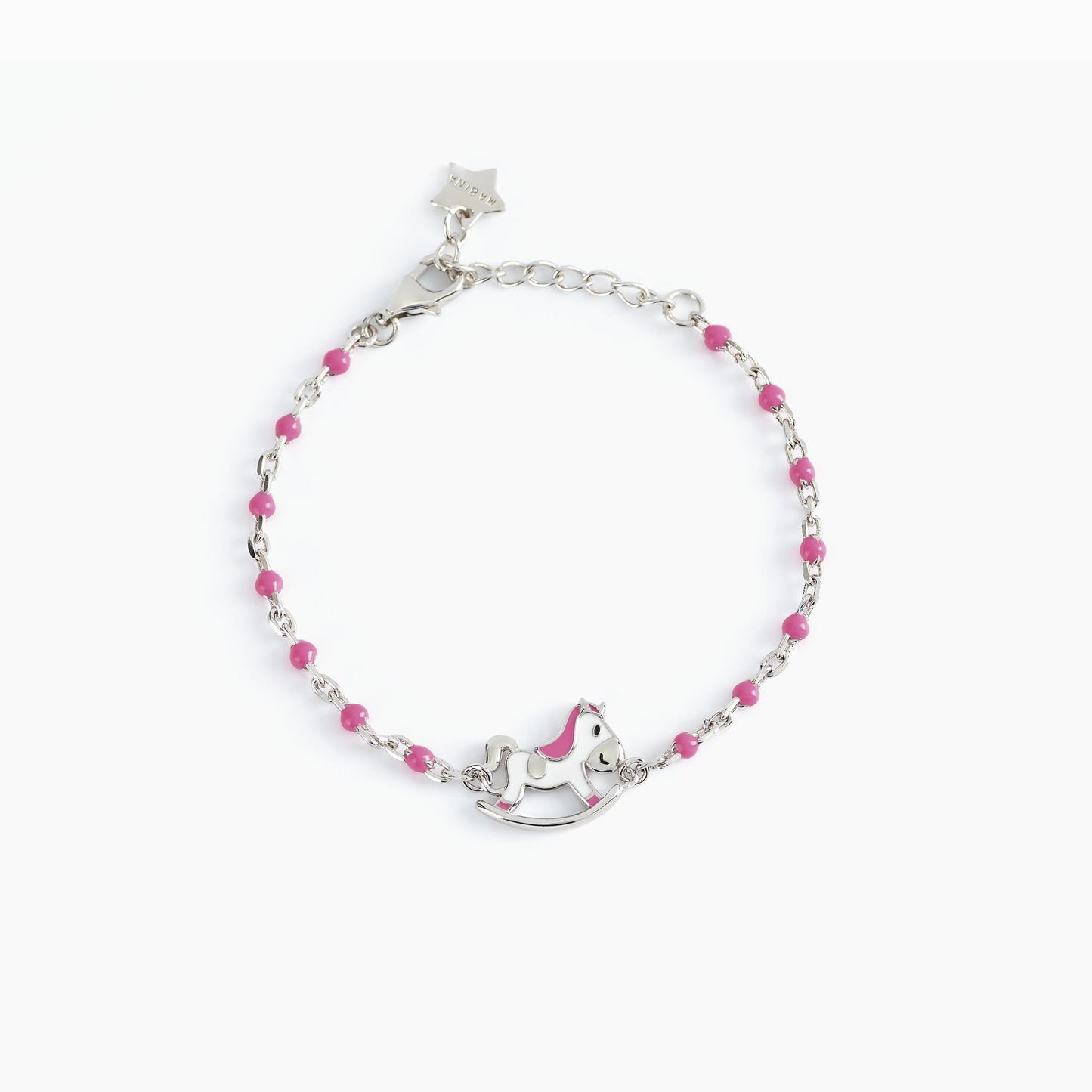 Bracciale Con Ciondolo a Forma Di Cavallo a Dondolo 533492