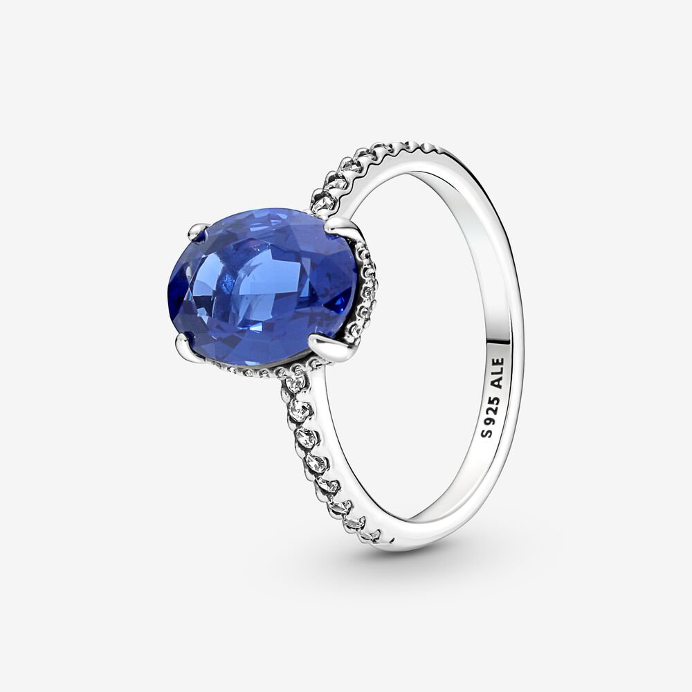 Anillo Piedra Azul 190056C01 