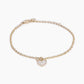 Bracciale Con Ciondolo a Cuore E Punto Luce 533450