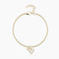 Bracciale Con Ciondolo a Cuore E Punto Luce 533450