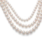 Collar de hilo de perlas Akoya SS de Antiqua, 6,5 mm, 7 mm, 1NAL657