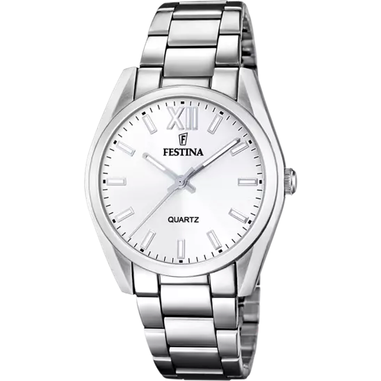 Reloj Mujer Alegria Blanco y Acero F20622/1
