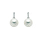 Pendientes Perla 8mm Con Diamantes PER2304X