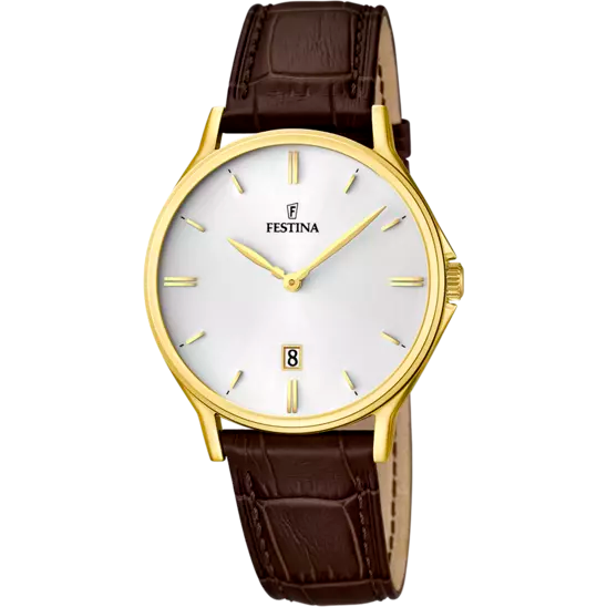 Reloj Classics Blanco y Dorado para Hombre F16747/1