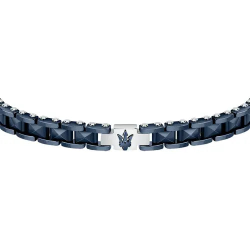 Bracciale Uomo Jewels Blu e Acciaio JM422ATZ14