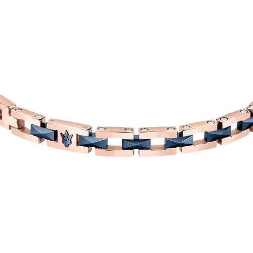 Bracciale Uomo Jewels Rosato e Blu JM422ATZ15