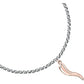 Bracciale Istanti con Cornetto Rosato SAVZ11