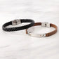 Pulsera Moody de Acero y Marrón para Hombre SQH45