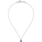 Collana Colori con Cristalli Azzurro e Blu SAVY15