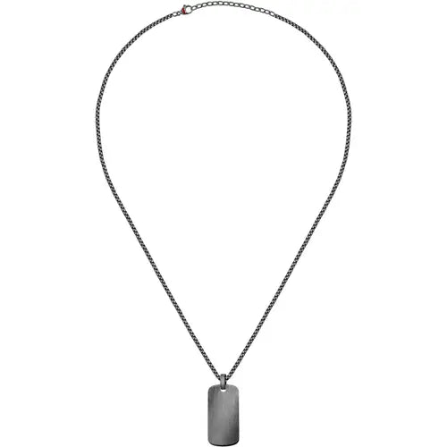 Collana Uomo Basic Nero SZS77