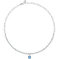 Collar Tesori de Plata con Circonitas SAIW106