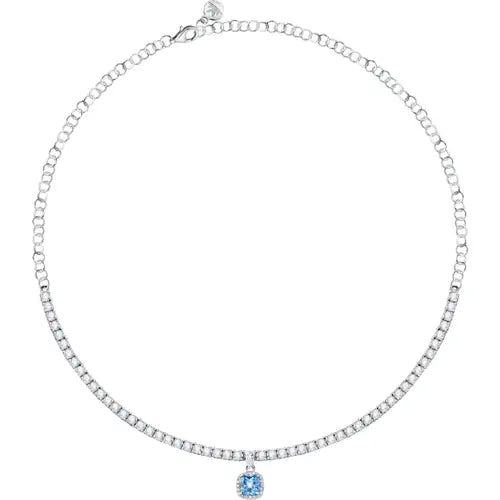 Collar Tesori de Plata con Circonitas SAIW106