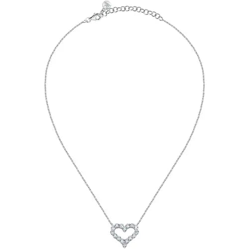 Collana Tesori con Cuore e Zirconi SAIW128