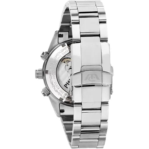 Reloj Caribe Hombre Acero, Blanco y Negro R8243607002