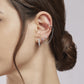 Orecchini Veretta Semicerchio Con Zirconi Super Easy 563435