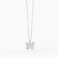 Collar Fly To Me Mariposa y Circonitas 553299