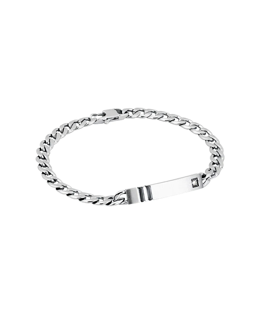 Pulsera de Hombre Herby en Acero y PVD Negro 231411