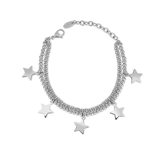 Pulsera de Acero con Estrellas 231793